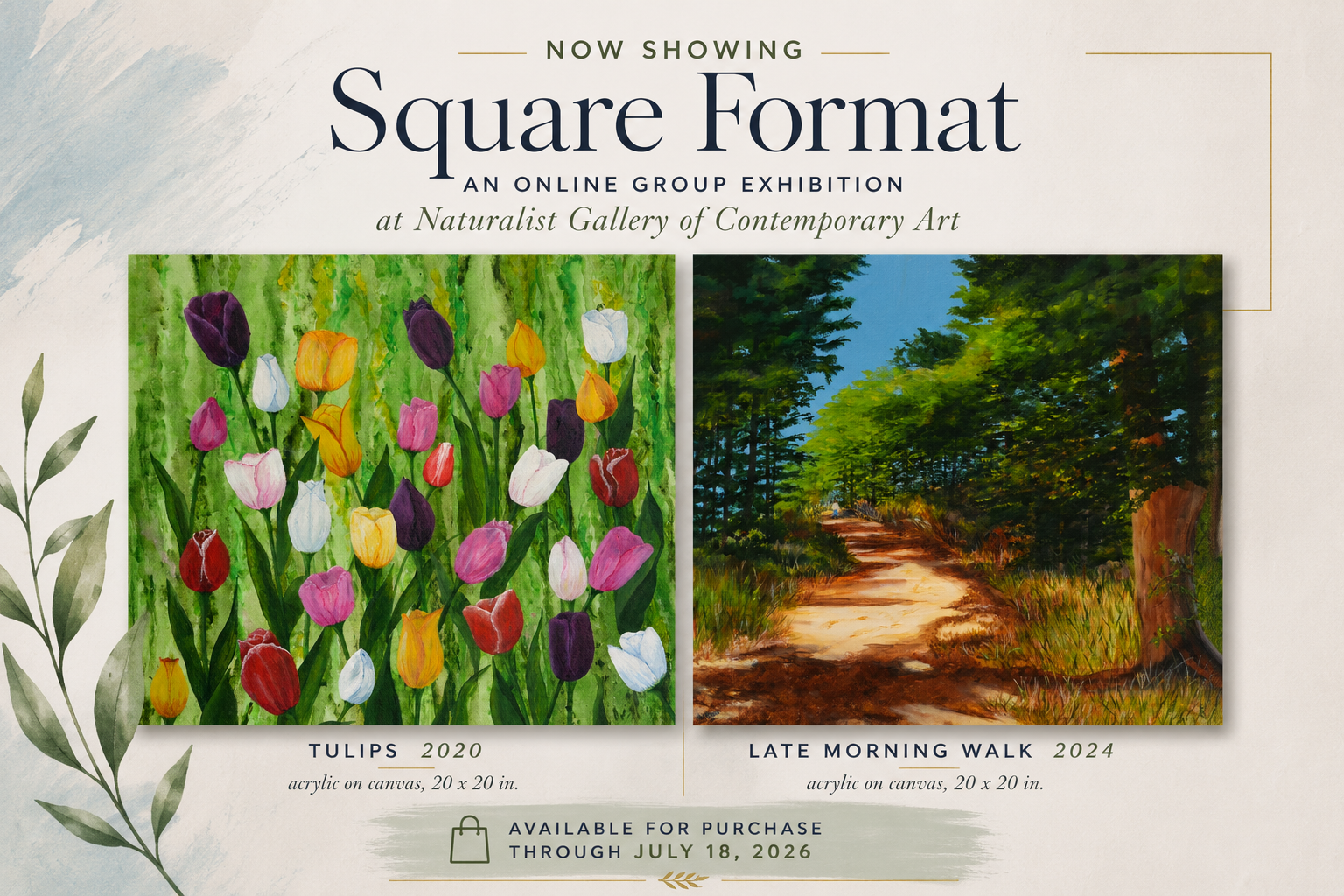 Now Showing at Naturalist Gallery of Contemporary Art